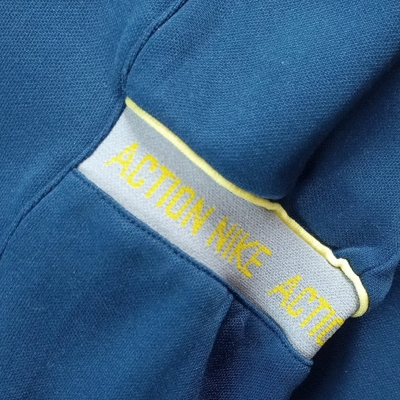 RARE Vintage 80s Pro Club International Nike Blue Track Jacket