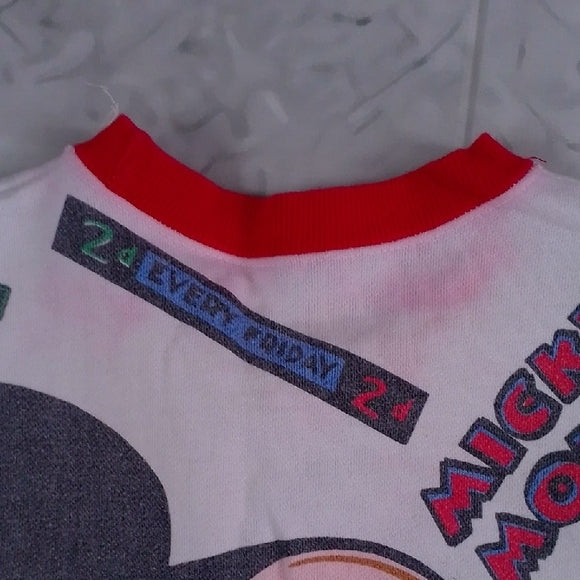Vintage 90s AOP Mickey Mouse Sweater