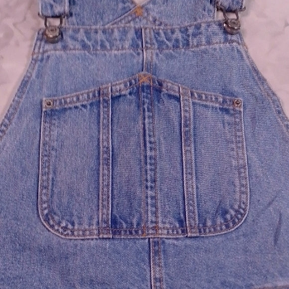 Stylish Modern Denim Overalls Workwear Old Navy SIZE: 14