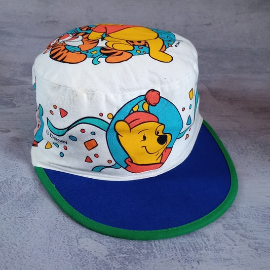 Vintage Winnie The Pooh Painters Hat DISNEY