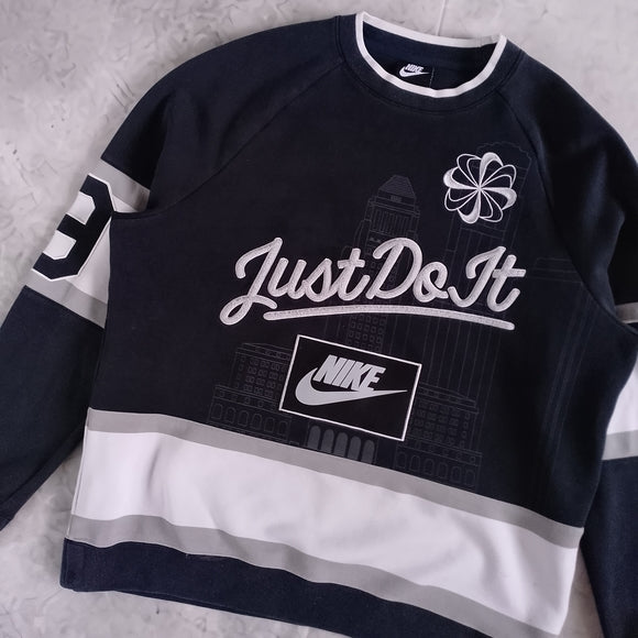 Nike City Version Los Angeles Splicing Limited Black Sweater