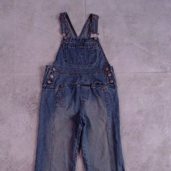 Vintage Old Navy Flared Legs Denim Overalls Workwear