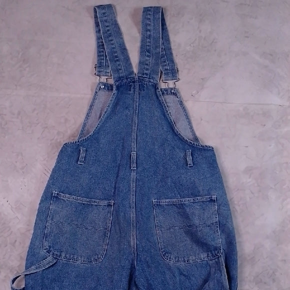 Vintage 90s NEVADA Blue Denim Overalls Workwear UNISEX