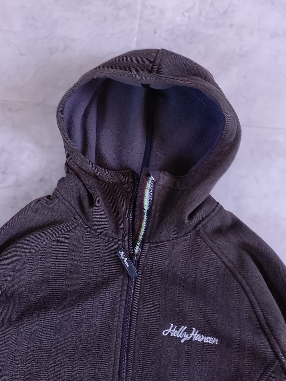 Helly Hansen Women's Brown Hooded Zip Jacket