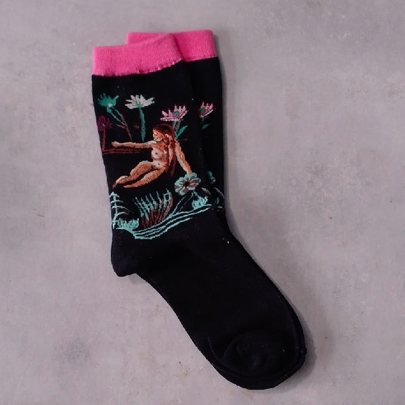 The Dream Rousseau Painting Artistic Socks