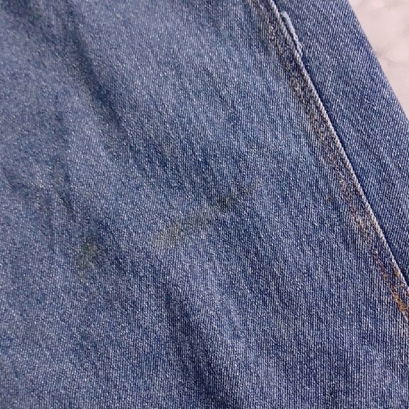 Vintage 90s Denim Overalls with Boxer America Logo Patch Workwear Unisex