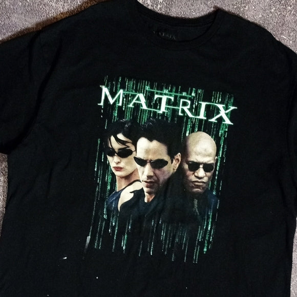 Matrix Black Graphic T-Shirt NEO MORPHEUS TRINITY UNISEX