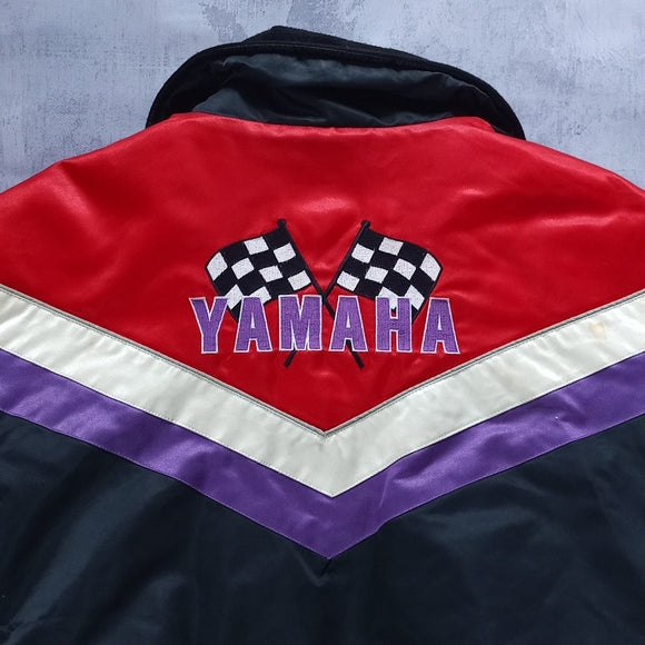 Vintage Yamaha Sportswear Racing Jacket LADIES PURPLE RED