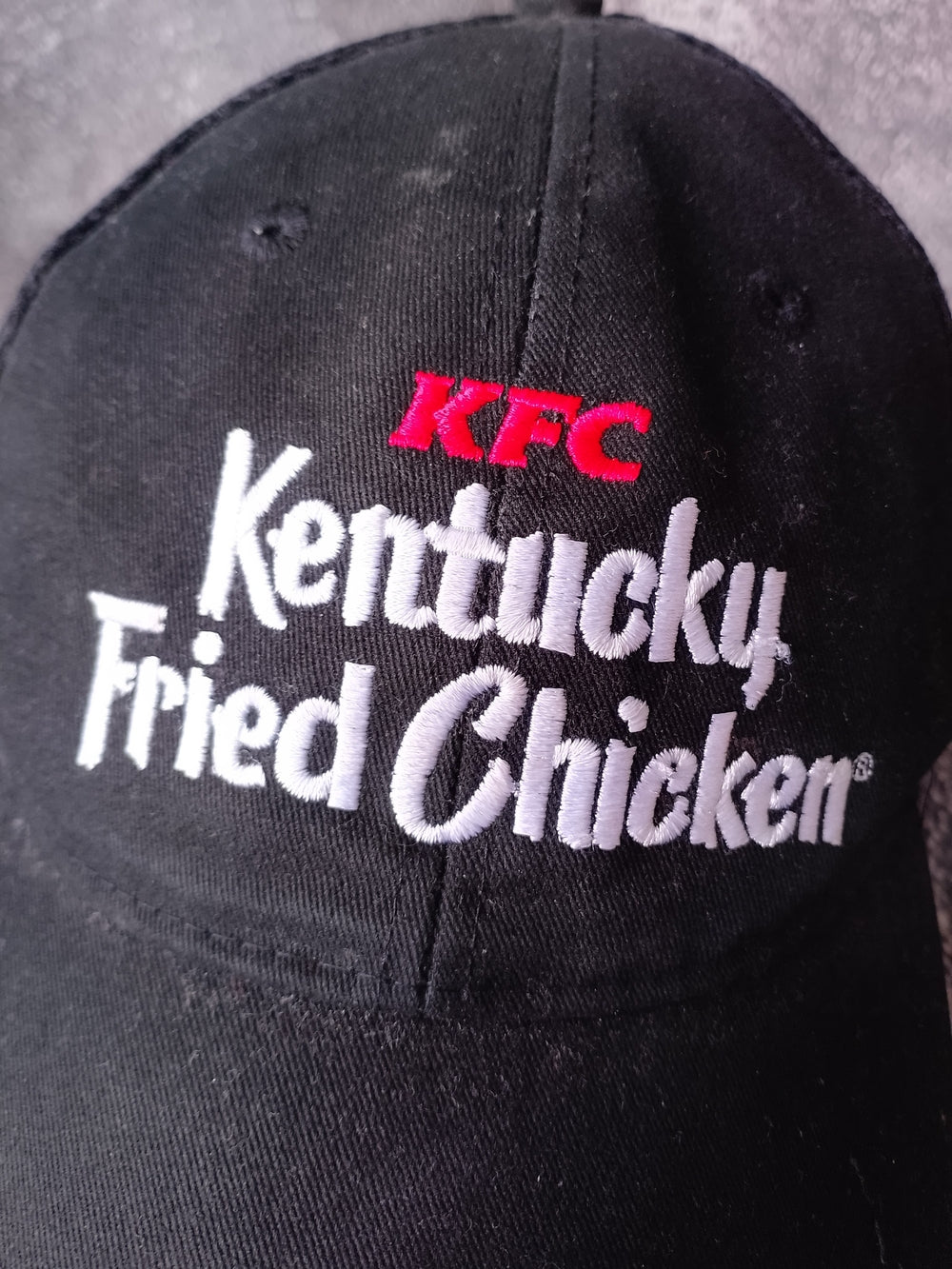 KFC Kentucky Fried Chicken Black Logo Cap