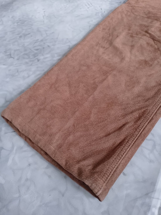 Vintage SKOTTS SUEDE Brown Leather Pants