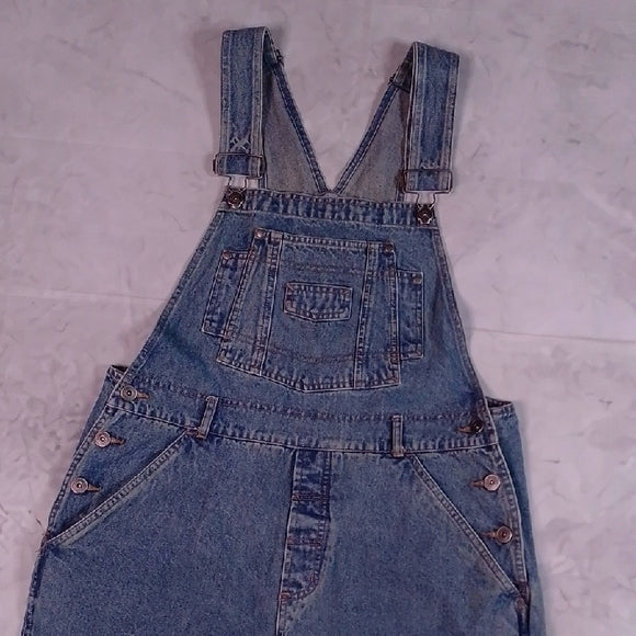 Stylish Modern Denim Overalls Workwear