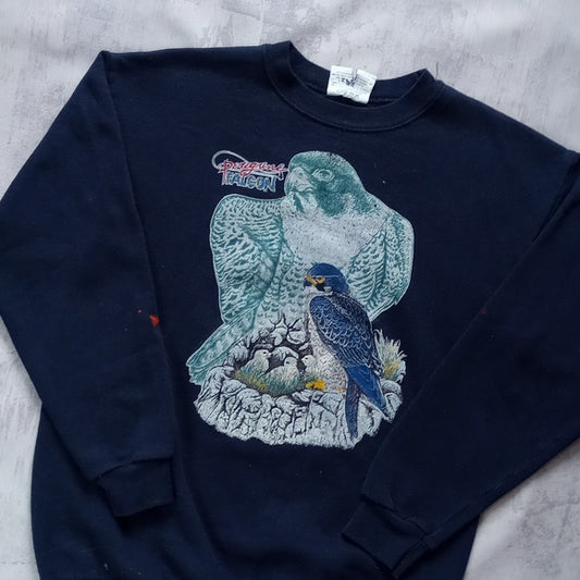 Vintage 90s Peregrine Falcon Crewneck Sweater