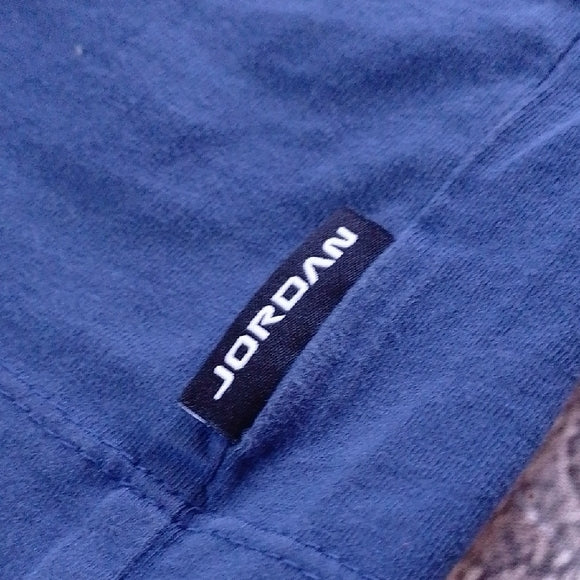 Blue T-Shirt with Green Graphic