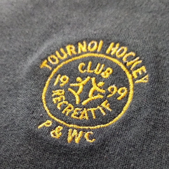 Vintage 1999 Tournoi Hockey Club Recreatif P&WC Long Sleeve Shirt