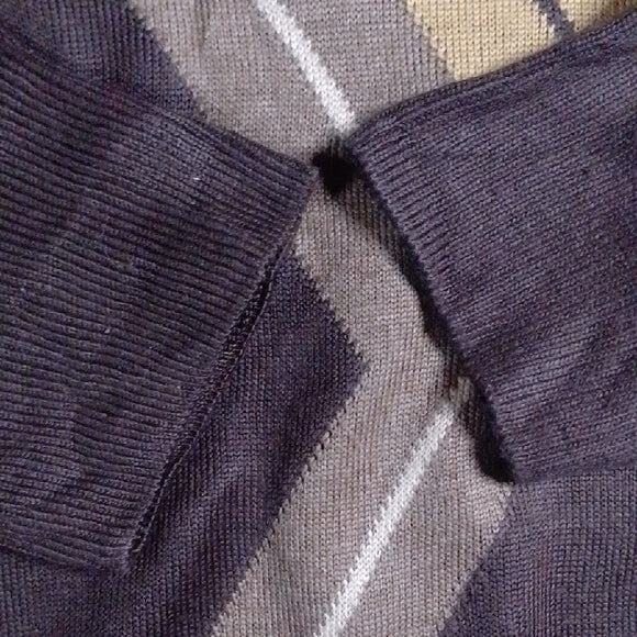 Vintage 90s Funky Pattern Wool Sweater