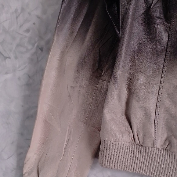 DANIER Gradient Black and Grey Women's Jacket