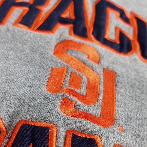 Syracuse Orange Gray Sweater Crewneck Embroidered UNISEX