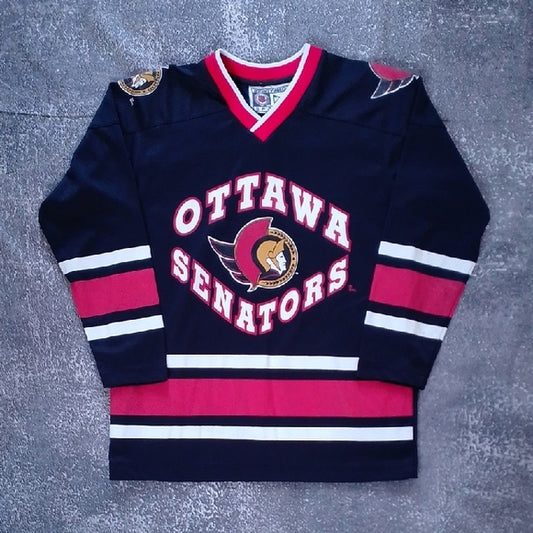 VINTAGE 90s Ottawa Senators Hockey Jersey NHL