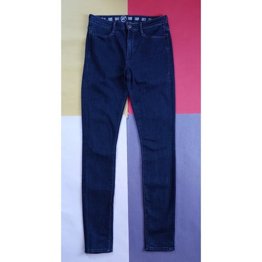 Earnest Sewn High Rise Super Slim Denim Jeans Ginger .475