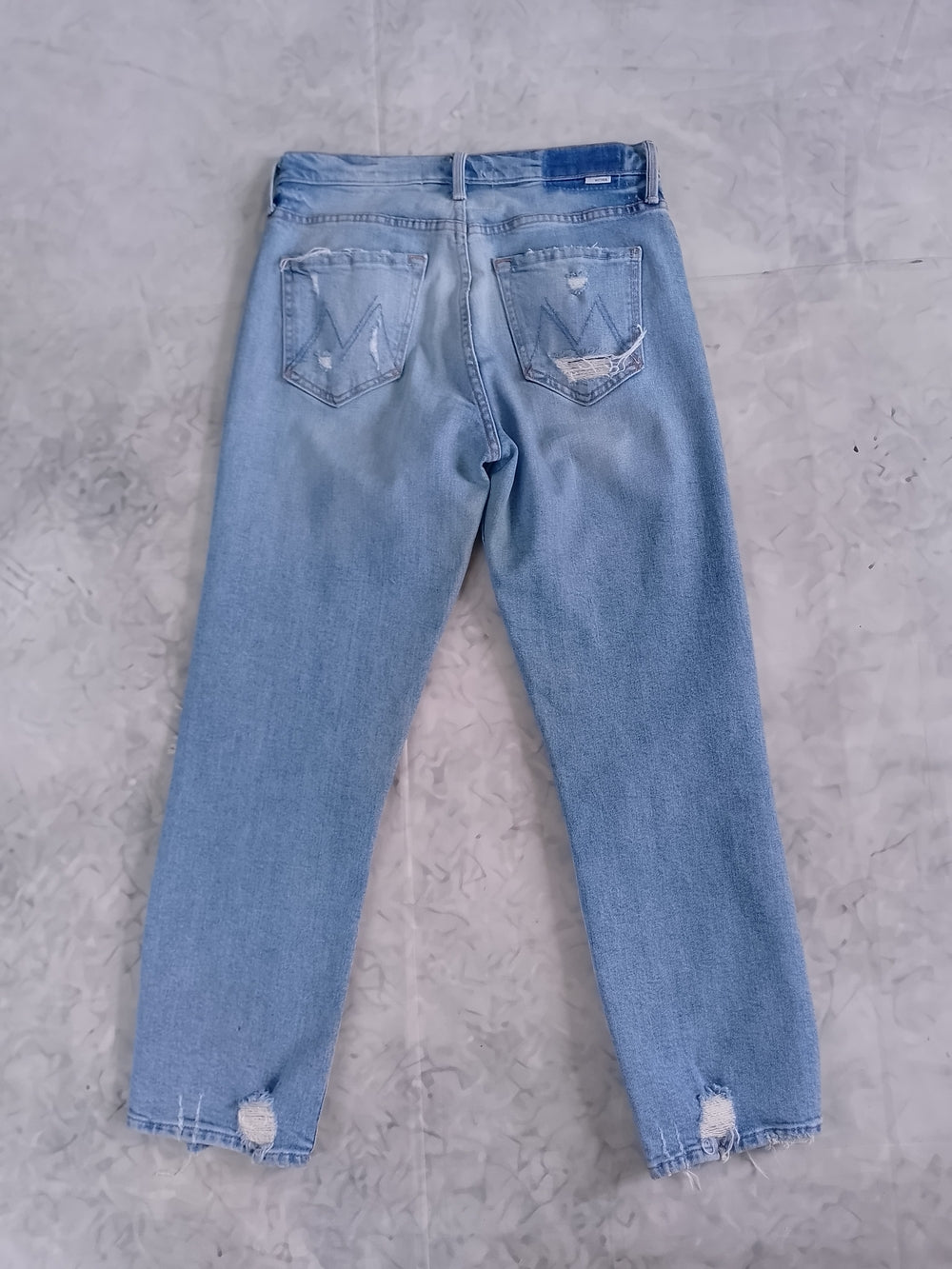 Mother Superior The Tomcat The Confession Denim Blue Jeans