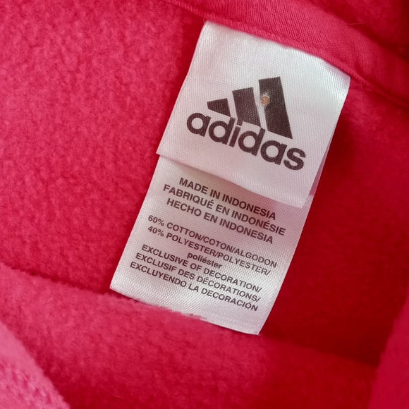 Adidas Pink Essential Hoodie