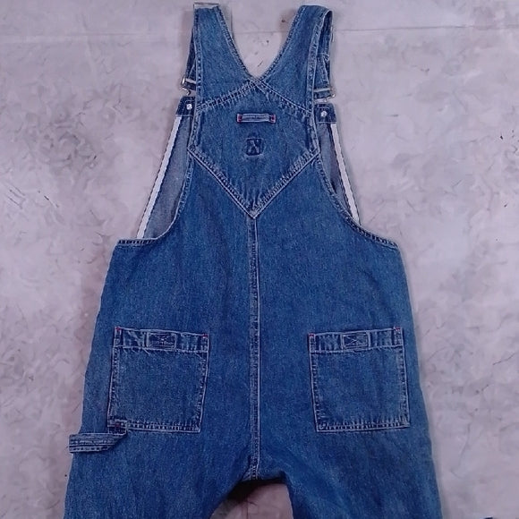 Vintage 90s GOWEST Denim Overalls Workwear