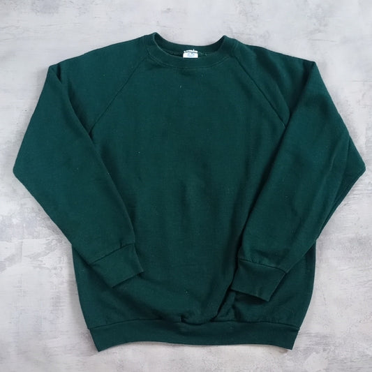 Vintage 90s Fruit Of The Loom Blank Crewneck Sweater Unisex