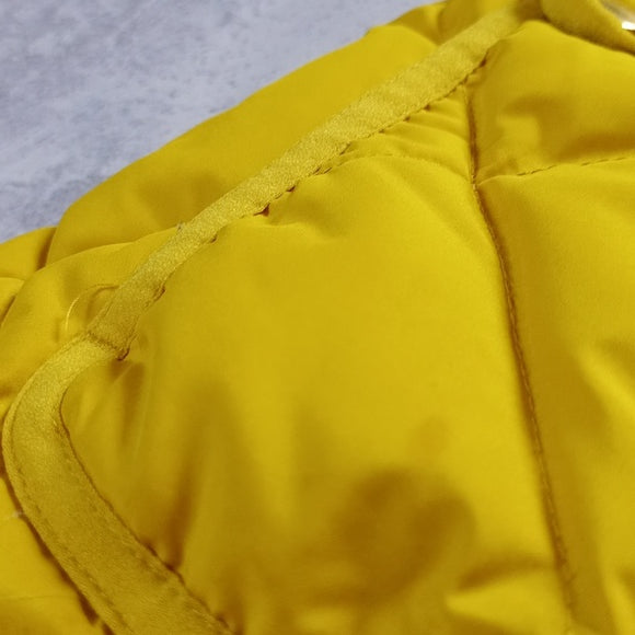 2014 J.CREW YELLOW GOOSE DOWN PUFFER VEST