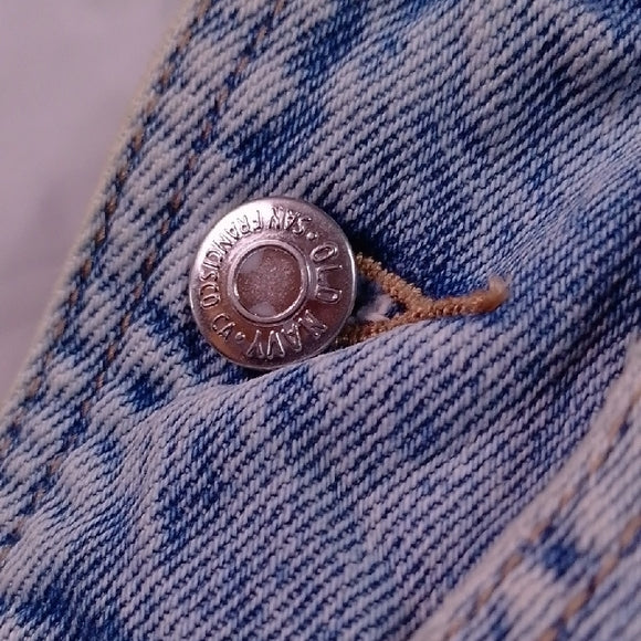 Vintage-Style Denim Overalls Old Navy