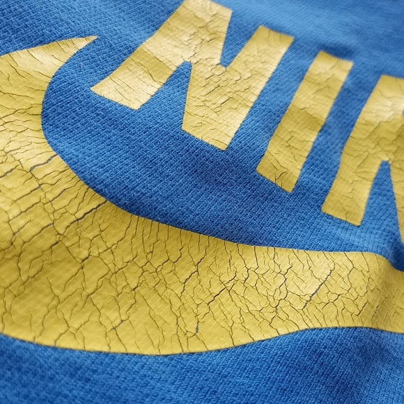 Nike Sportswear Blue/Yellow Sweat Shorts
