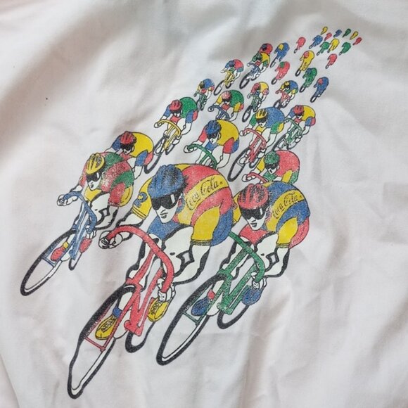 Vintage EXCLUSIVE Kids Coca-Cola Cycling Club PROMO 4-tone Jacket