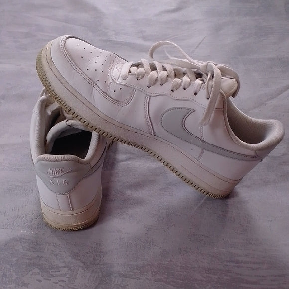 2021 Men’s Nike Air Force 1 '07 White Pure Platinum - DC2911 100 SHOES SIZE 10.5