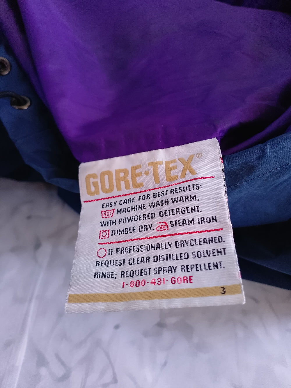 VINTAGE MEC GORE-TEX Waterproof Rain Jacket