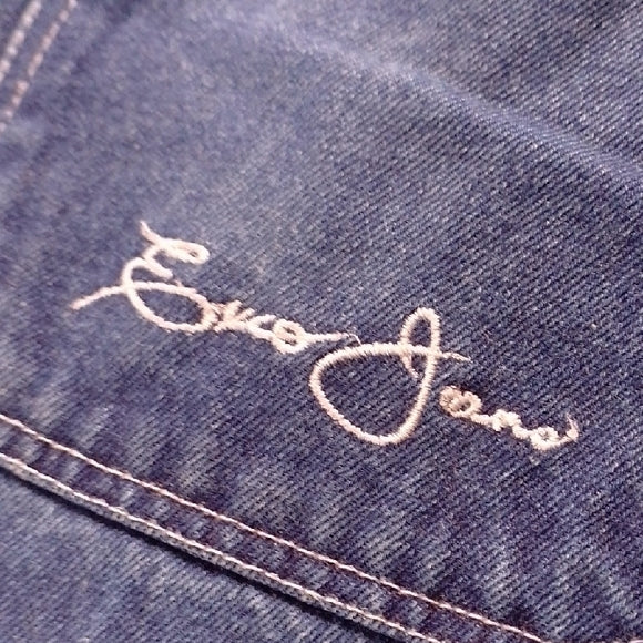 Vintage Y2K EXCO DENIM BIG BAGGY JEANS WIDE