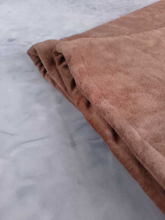 Vintage SKOTTS SUEDE Brown Leather Pants