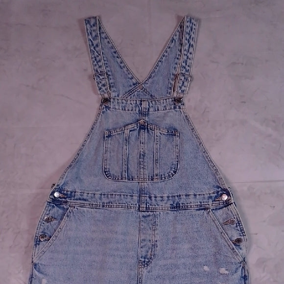 Vintage-Style Denim Overalls Old Navy