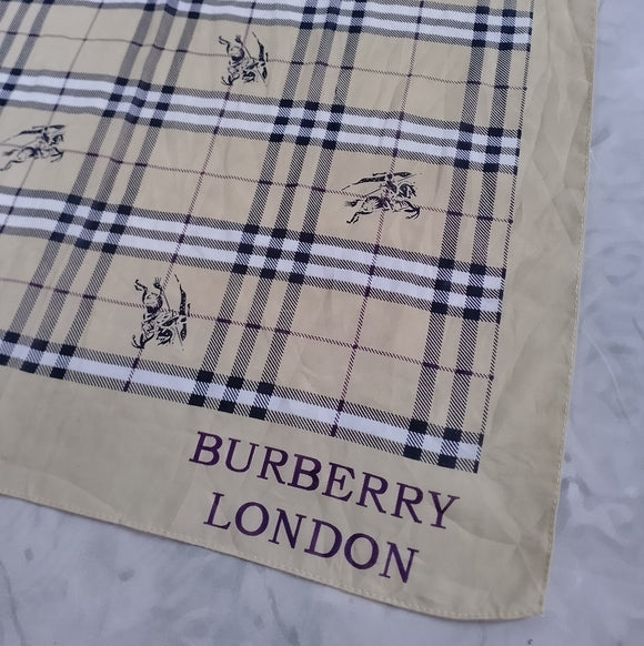 Burberry London Plaid Scarf Classic Nova Check 60” Designer Scarf