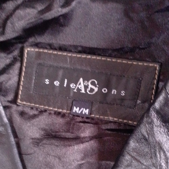 Vintage 90s Lambskin Leather Jacket