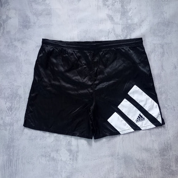 Vintage 90s Adidas Big Logo Shorts Essential