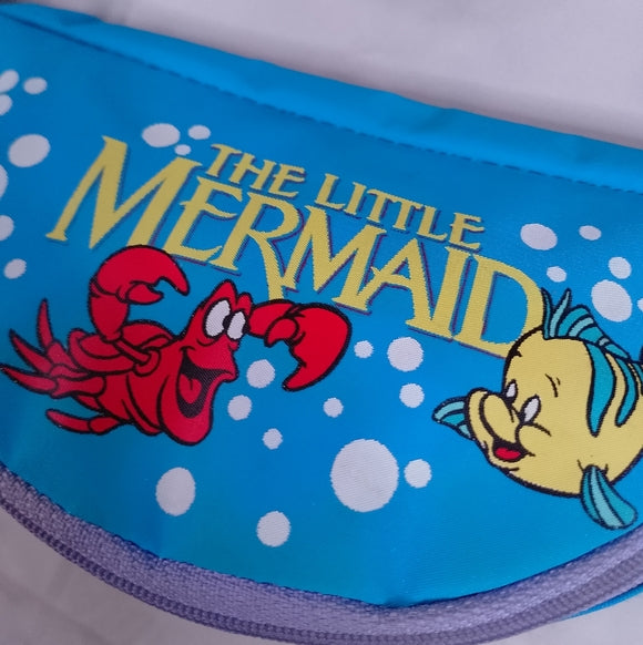 Vintage Disney Little Mermaid Fanny Pack - Blue and Red