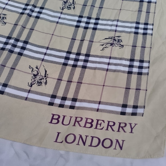 Burberry London Plaid Scarf Classic Nova Check 60” Designer Scarf