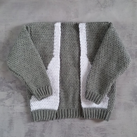 Vintage 90s Handmade Cardigan Sweater