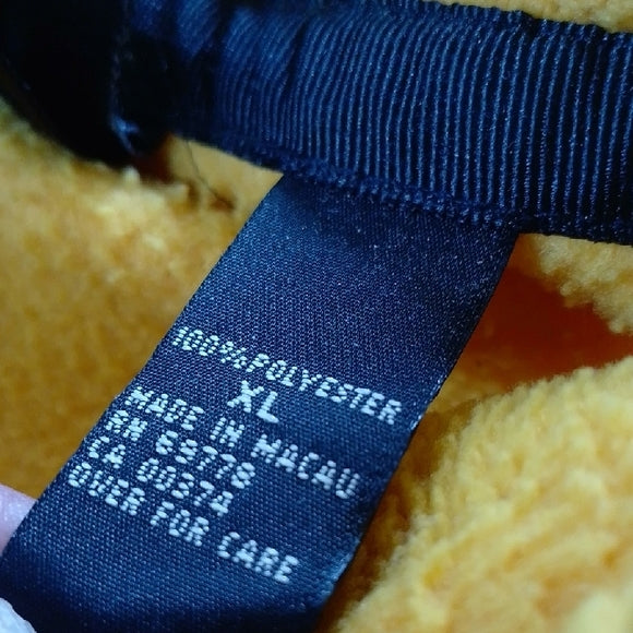 VINTAGE Y2K YELLOW FLEECE SWEATER