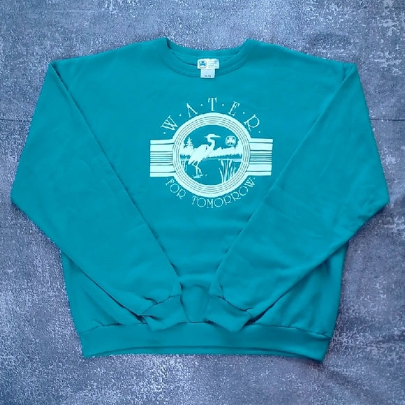 VINTAGE 90s GIRL GUIDES OF CANADA WATER FOR TOMORROW Crewneck Sweater