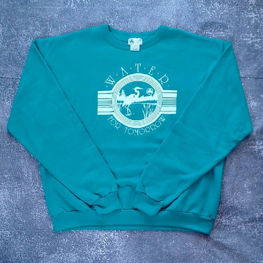 VINTAGE 90s GIRL GUIDES OF CANADA WATER FOR TOMORROW Crewneck Sweater