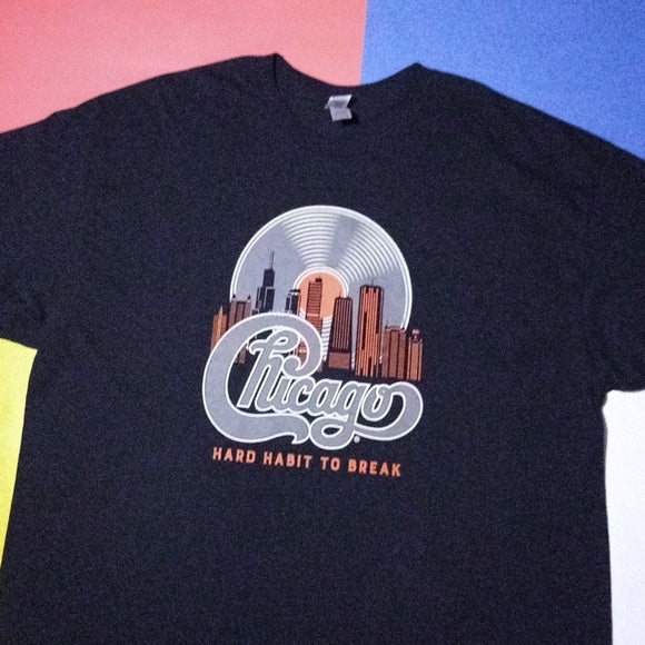 Chicago Hard Habit TO Break 2023 Tour T-Shirt
