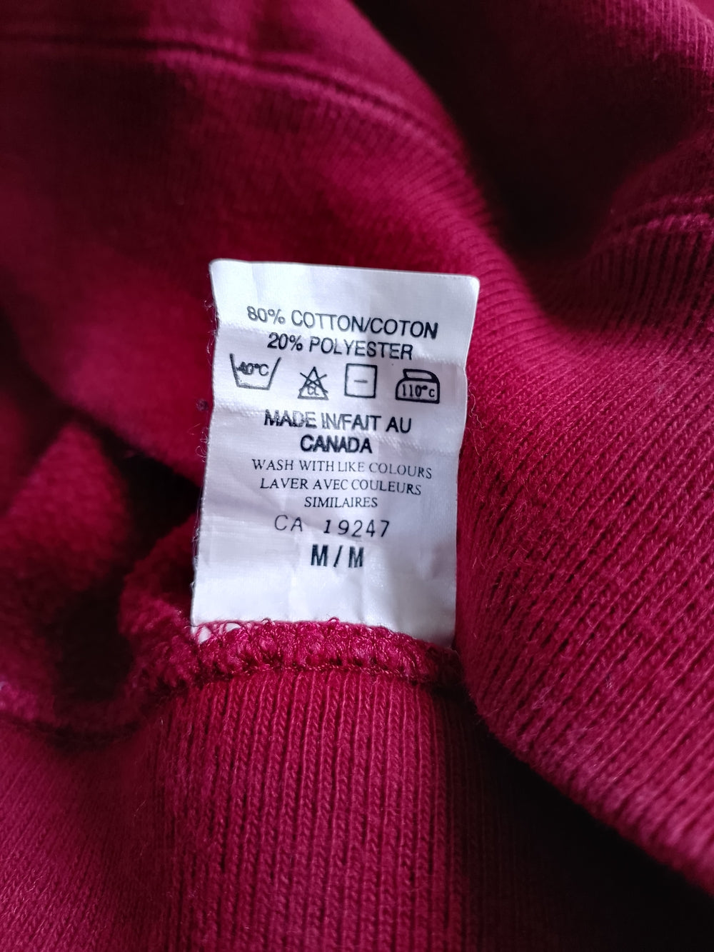 Vintage Cottage Life Loon Red Sweater