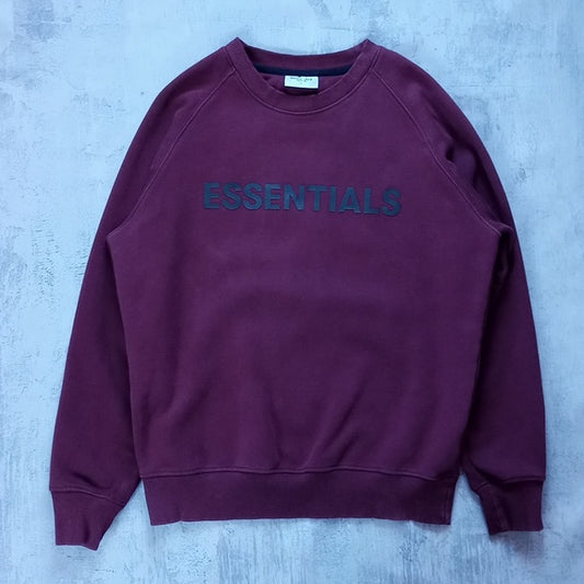 Essentials Fear Of God Sweater Maroon