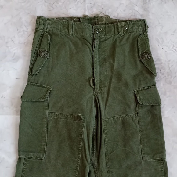 1966 Vietnam War Era OG 107 GS "Quarpel"  Trousers Mens Combat Military Pant