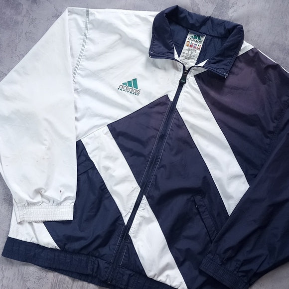 Vintage 90s Adidas Equipment Windbreaker Jacket